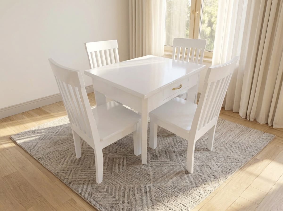 5-piece wooden dining or study set